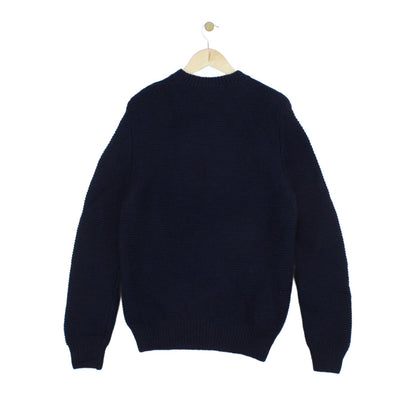 Mens Wool Jumper Classic Knit