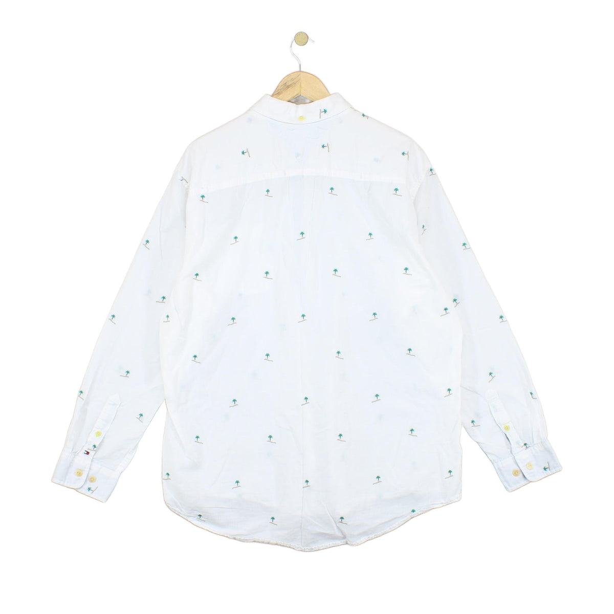 Mens Patterned Shirt Button Down Long Sleeve