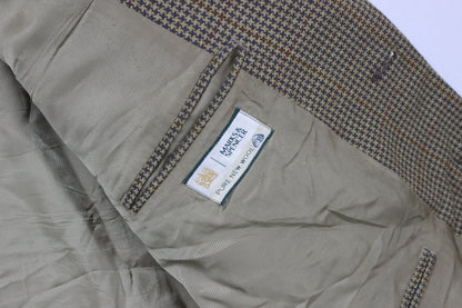 Mens Tweed Blazer Check Short