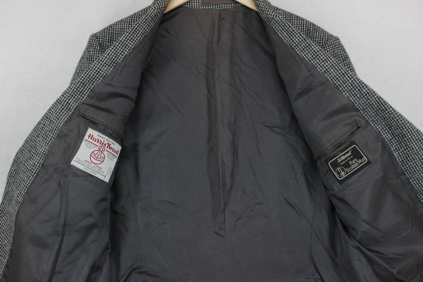 Mens Harris Tweed Blazer Uk Made