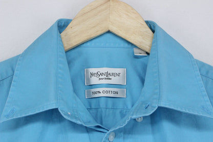 Mens Shirt Short Sleeve Button Up