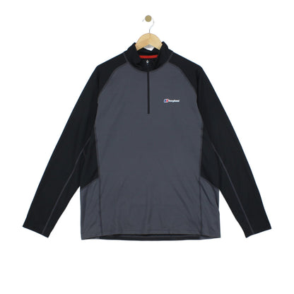 Mens 1/4 Zip T-Shirt