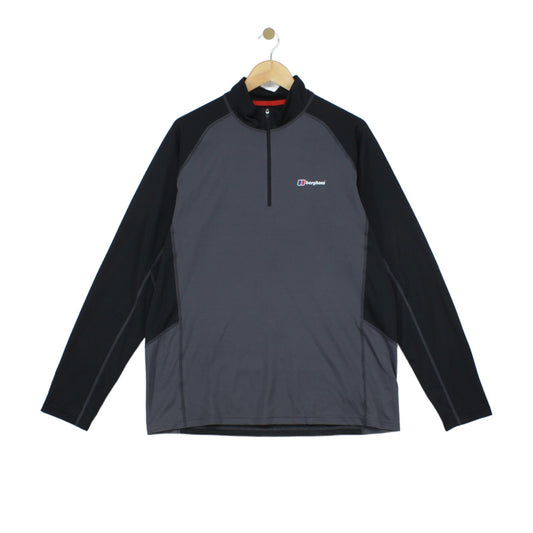 Mens 1/4 Zip T-Shirt