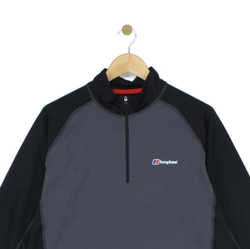 Mens 1/4 Zip T-Shirt