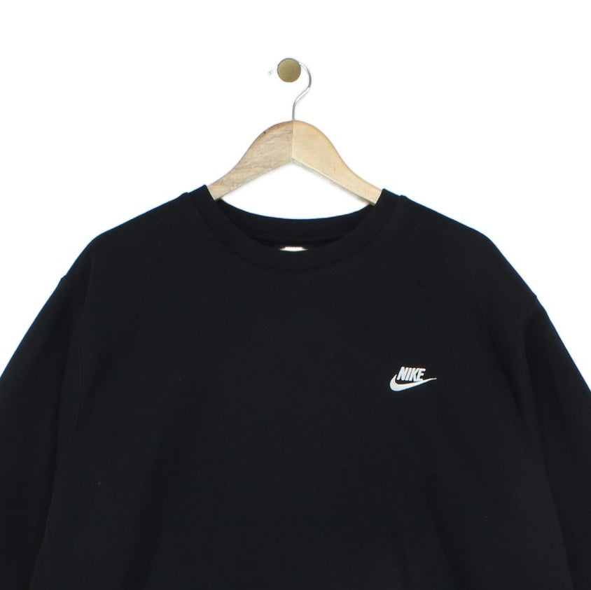 Mens Club Sweatshirt Logo Crew Neck