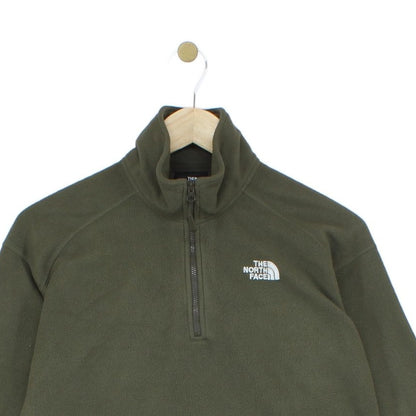 Womens 1/4 Zip Fleece Outdoor Cropped