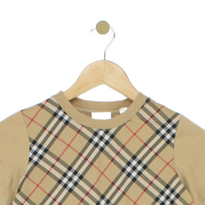 Boys Check T-Shirt Plaid