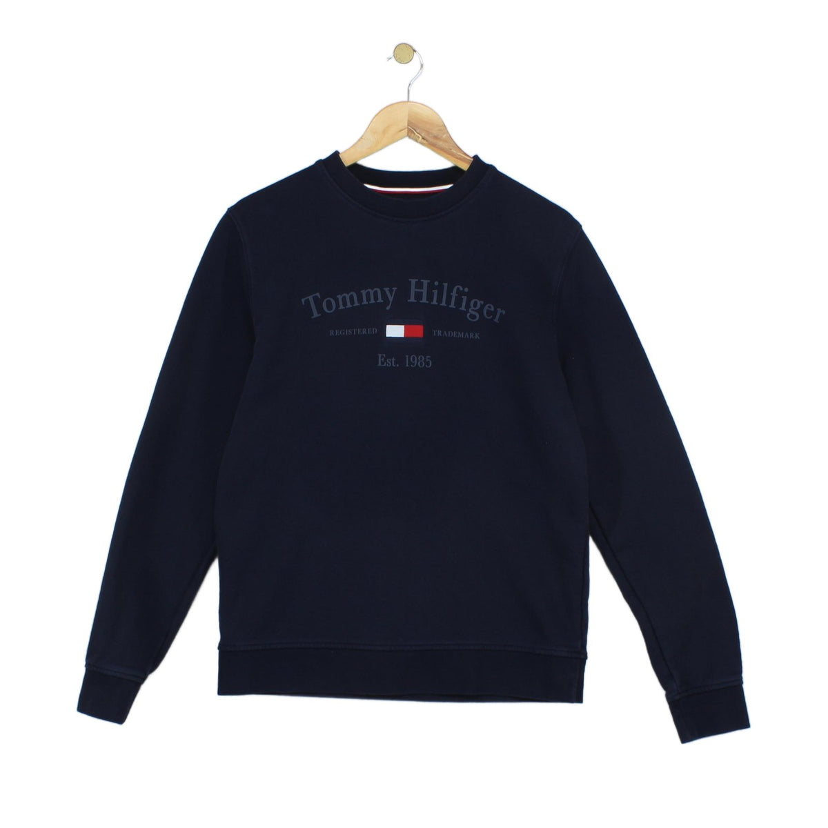 Mens Sweatshirt Logo Crew Neck Pullover