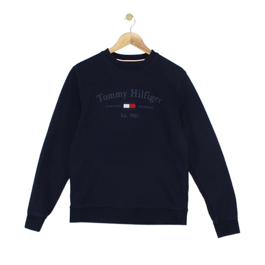 Mens Sweatshirt Logo Crew Neck Pullover