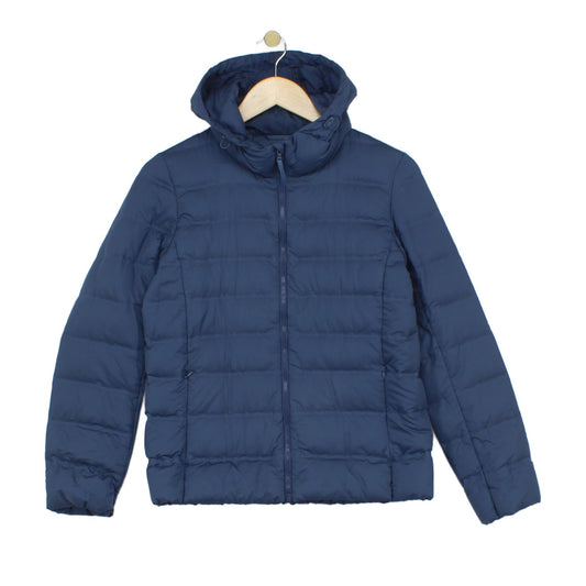 Womens Quilted Jacket Lightweight Hooded Down