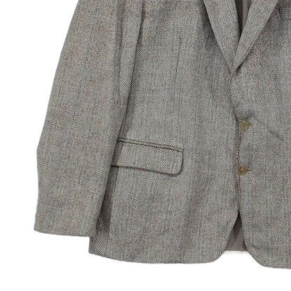 Mens Tweed Blazer Uk Made Notch Lapel Wool