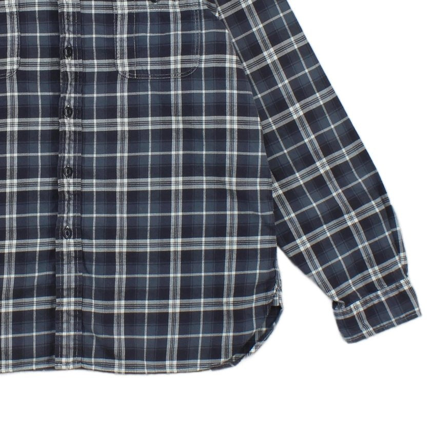 Mens Plaid Shirt Button Up Long Sleeve