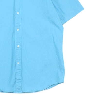 Mens Shirt Short Sleeve Button Up