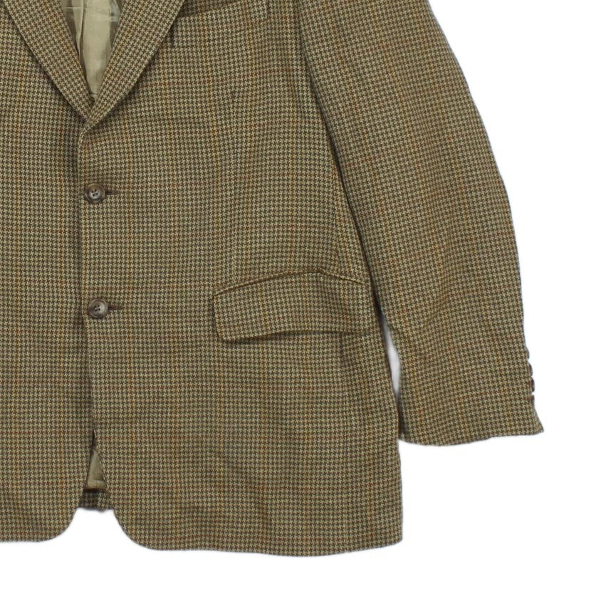 Mens Tweed Blazer Check Short