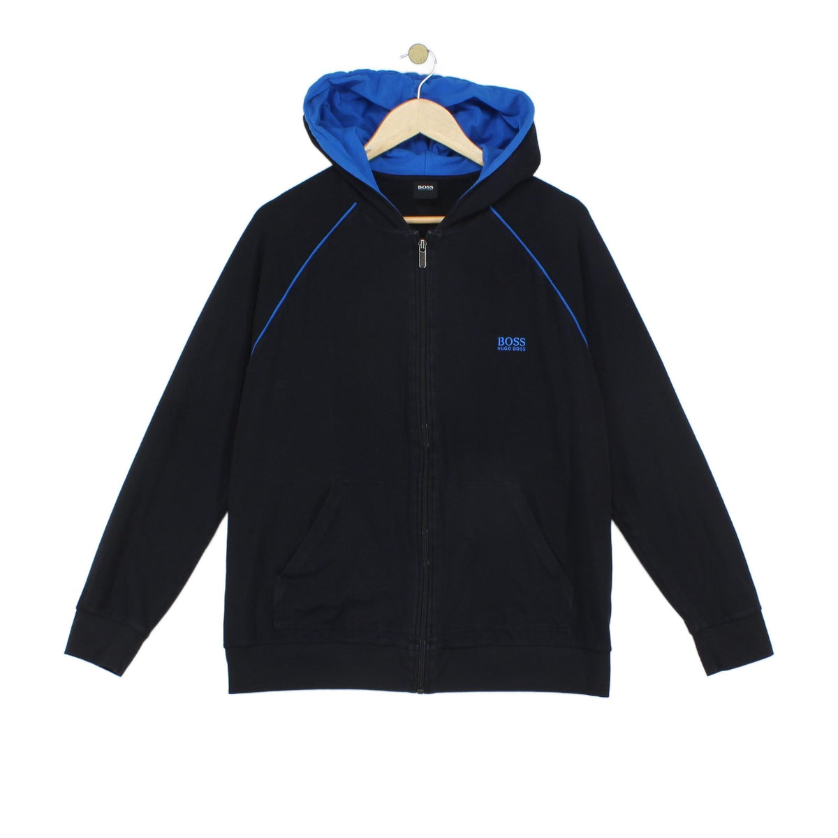 Mens Hoodie Full Zip Lightweight