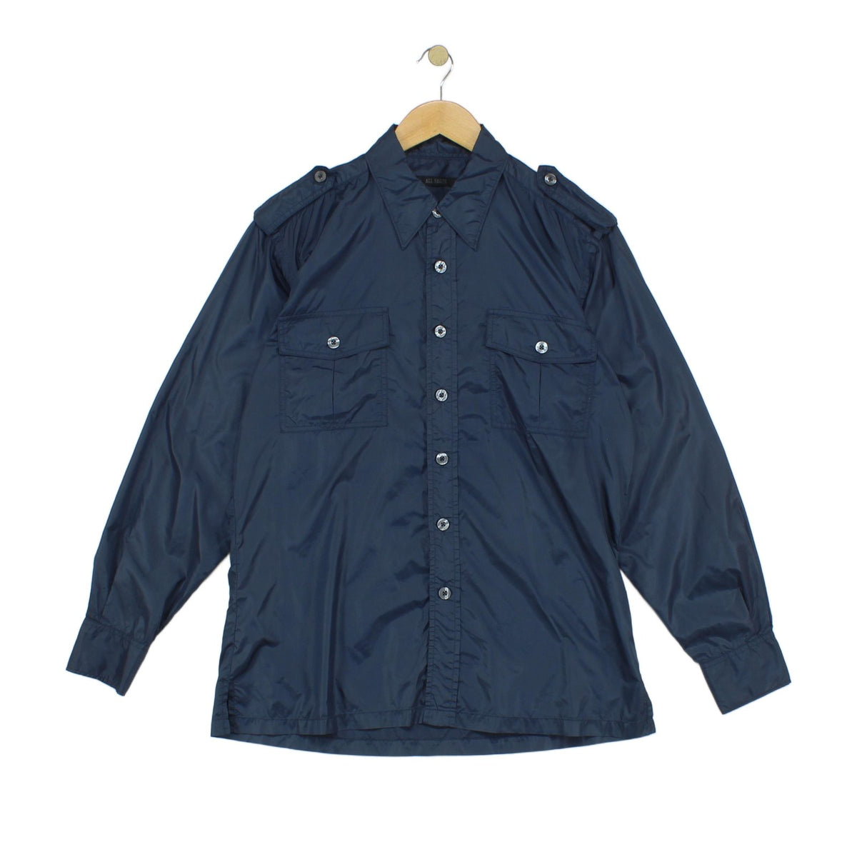 Mens Military Shirt Button Up Long Sleeve