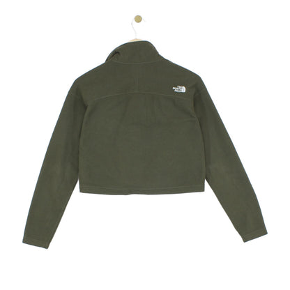 Womens 1/4 Zip Fleece Outdoor Cropped