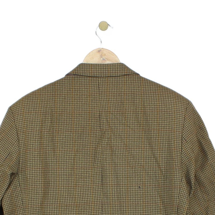 Mens Tweed Blazer Check Short