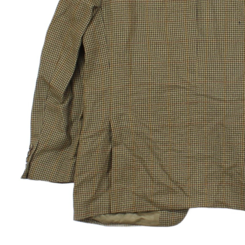 Mens Tweed Blazer Check Short
