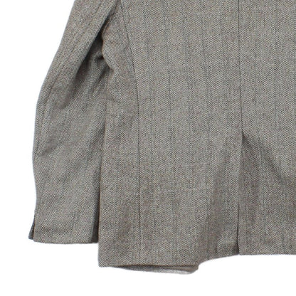 Mens Tweed Blazer Uk Made Notch Lapel Wool