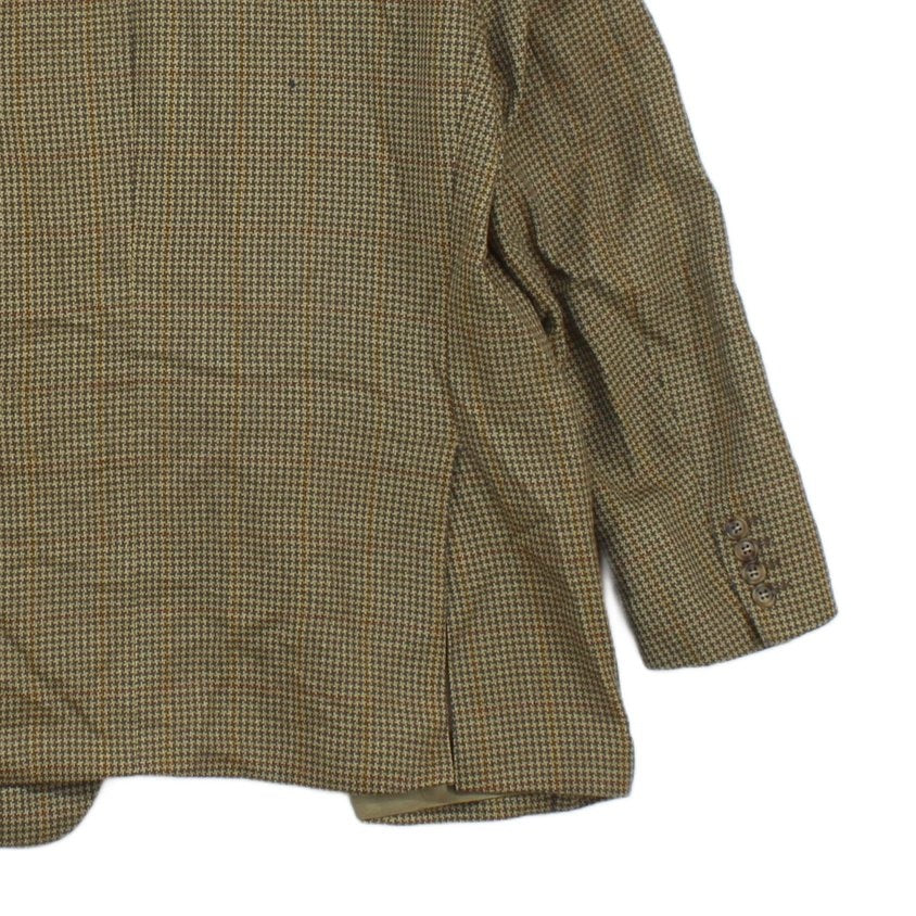 Mens Tweed Blazer Check Short