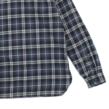 Mens Plaid Shirt Button Up Long Sleeve