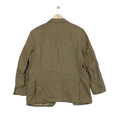 Mens Tweed Blazer Check Short