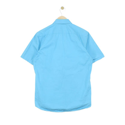 Mens Shirt Short Sleeve Button Up