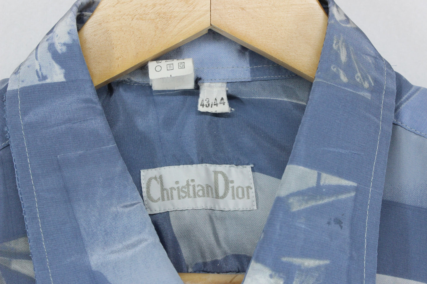 Mens Silk Patterned Shirt Short Sleeve