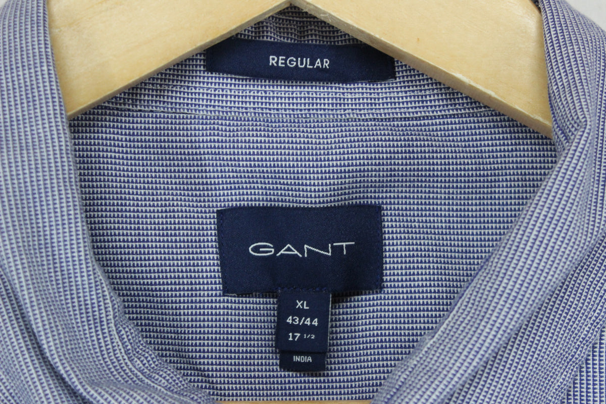 Mens Shirt Regular Fit Long Sleeve Cotton