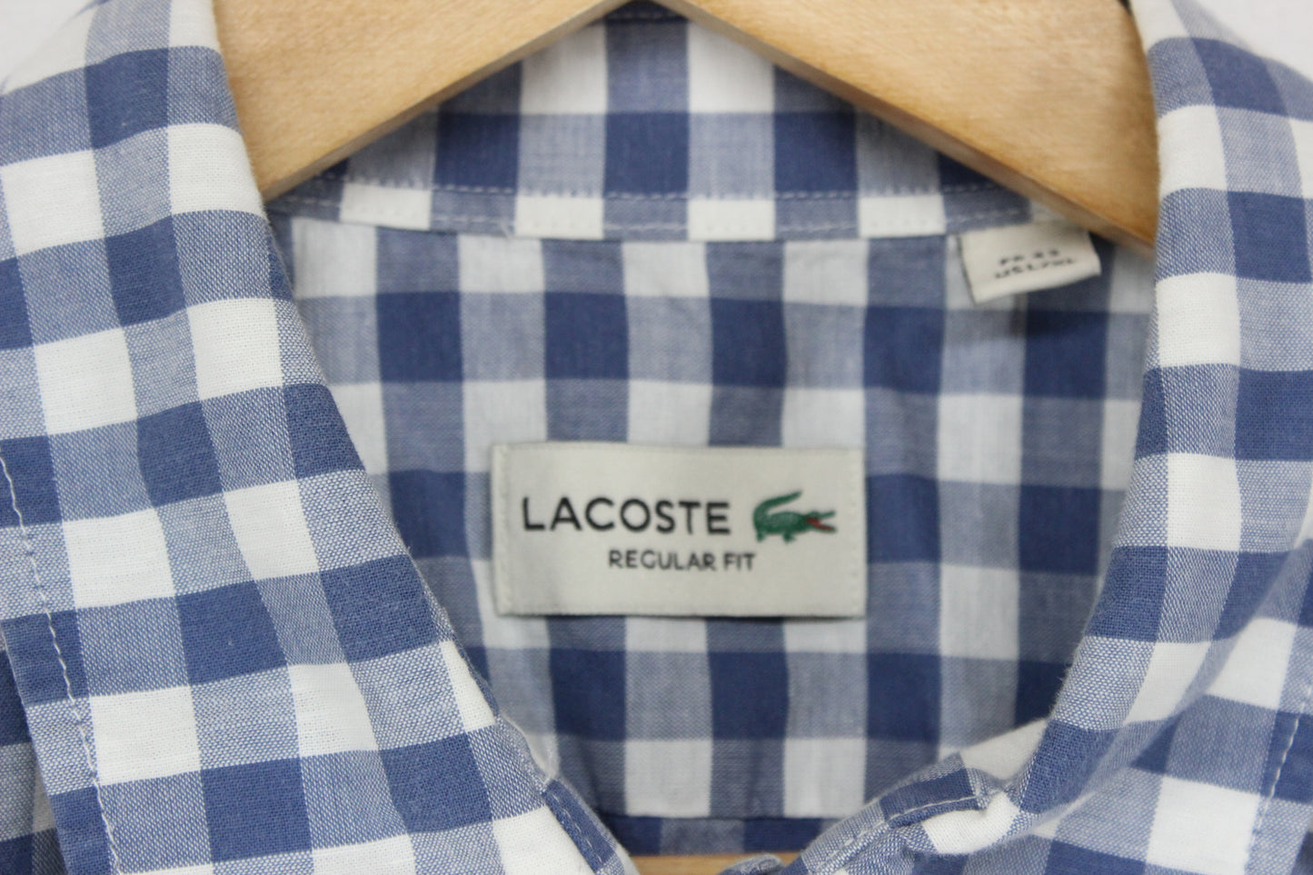 Mens Check Shirt Short Sleeve Summer