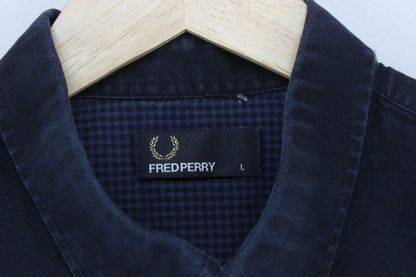 Mens Oxford Shirt Long Sleeve Collared Logo