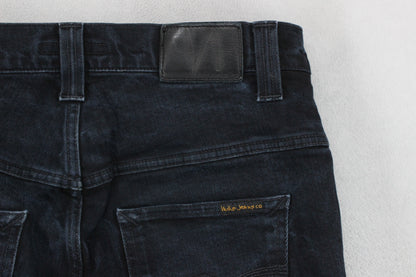 Mens Thin Finn Jeans Slim Dark Wash