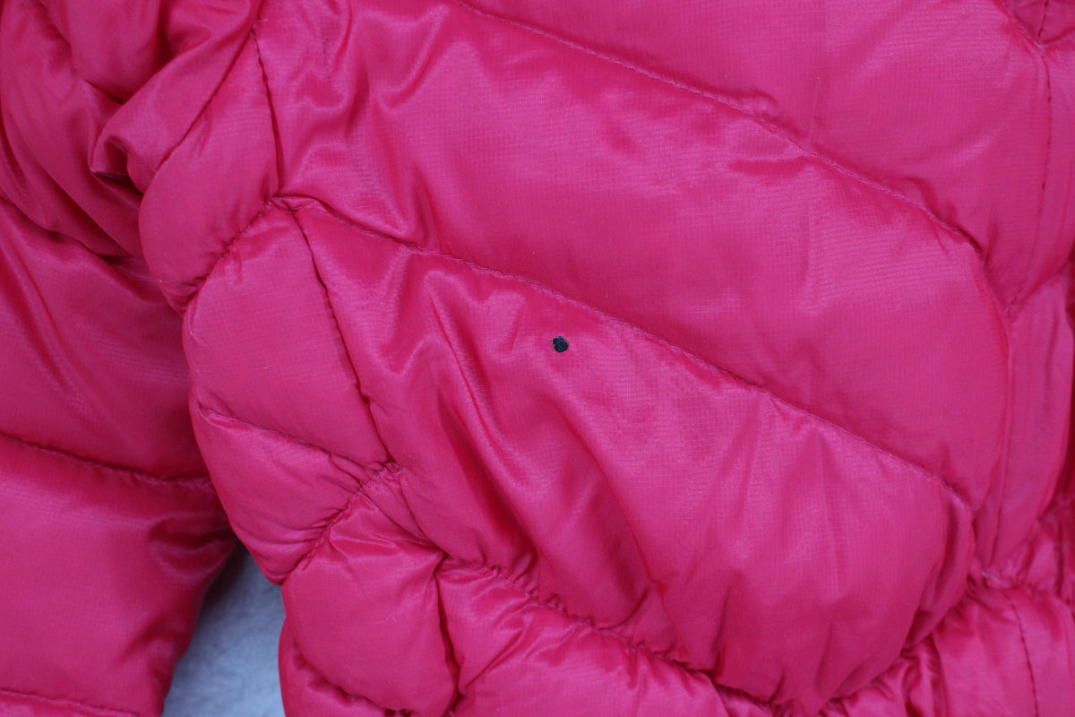 Womens Quilted Coat Down Puffer Hooded Full Zip