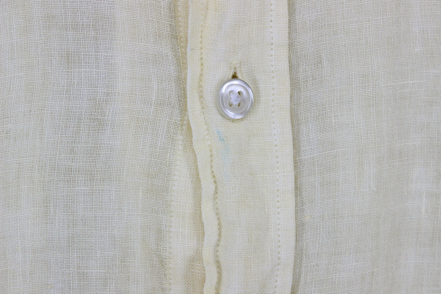 Mens Linen Shirt Button Down Long Sleeve Convertible