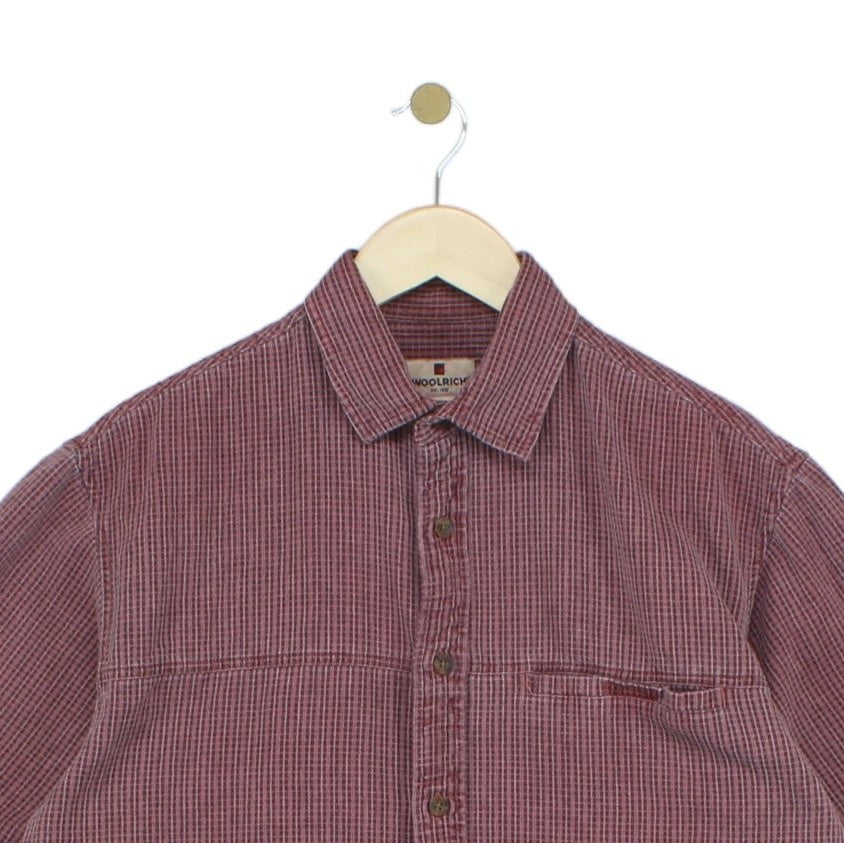 Mens Shirt  Casual Short Sleeve Check