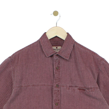Mens Shirt  Casual Short Sleeve Check