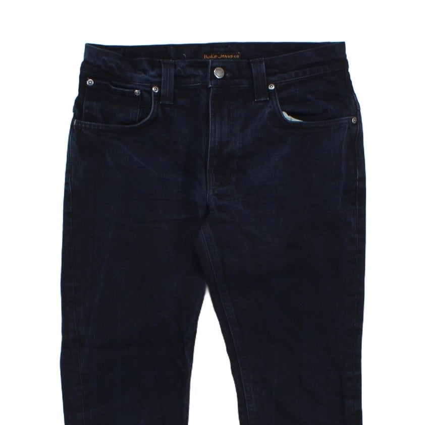 Mens Thin Finn Jeans Slim Dark Wash