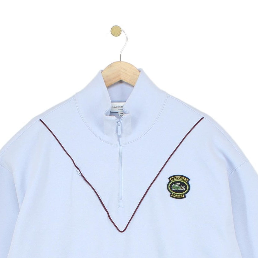 Mens Oversized Sweatshirt Pullover 1/4 Zip