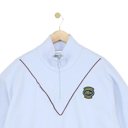 Mens Oversized Sweatshirt Pullover 1/4 Zip