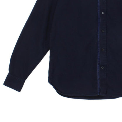 Mens Oxford Shirt Long Sleeve Collared Logo