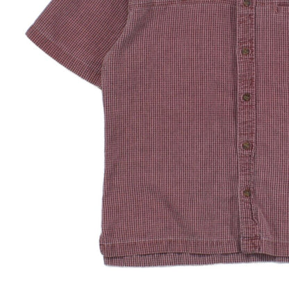 Mens Shirt  Casual Short Sleeve Check