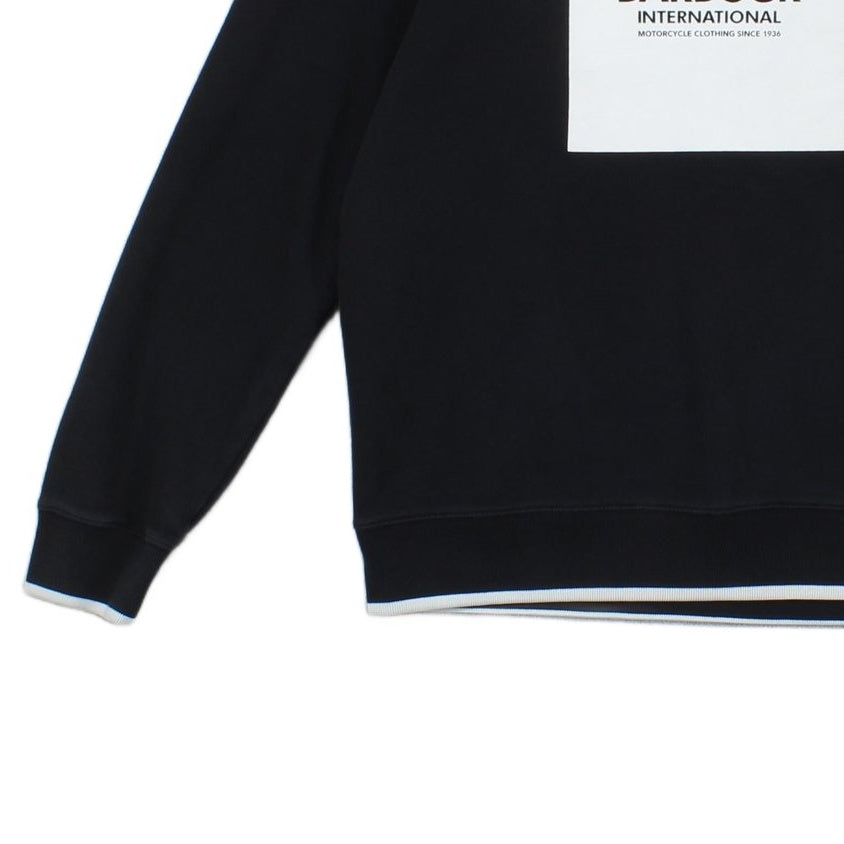 Mens Sweatshirt Motorcycle Logo