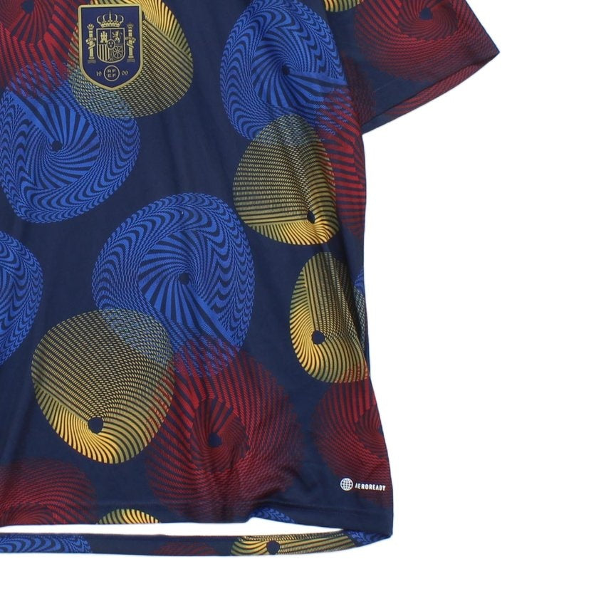 Mens Spain 2022-23 Football Shirt Pre-Training Top