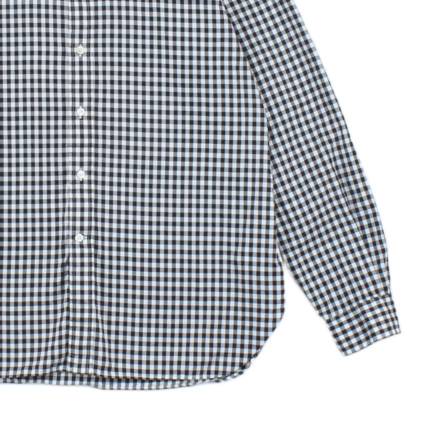 Mens Check Shirt Long Sleeve Button Up