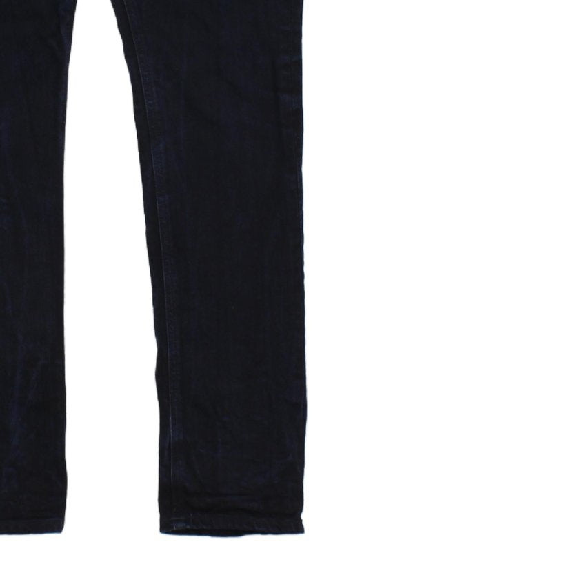Mens Thin Finn Jeans Slim Dark Wash