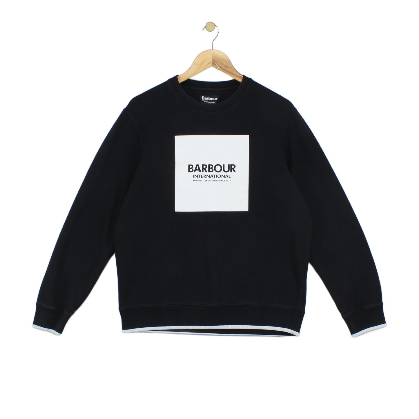 Mens Sweatshirt Motorcycle Logo
