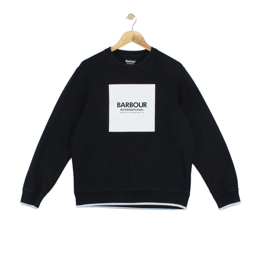 Mens Sweatshirt Motorcycle Logo