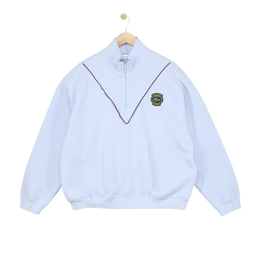 Mens Oversized Sweatshirt Pullover 1/4 Zip