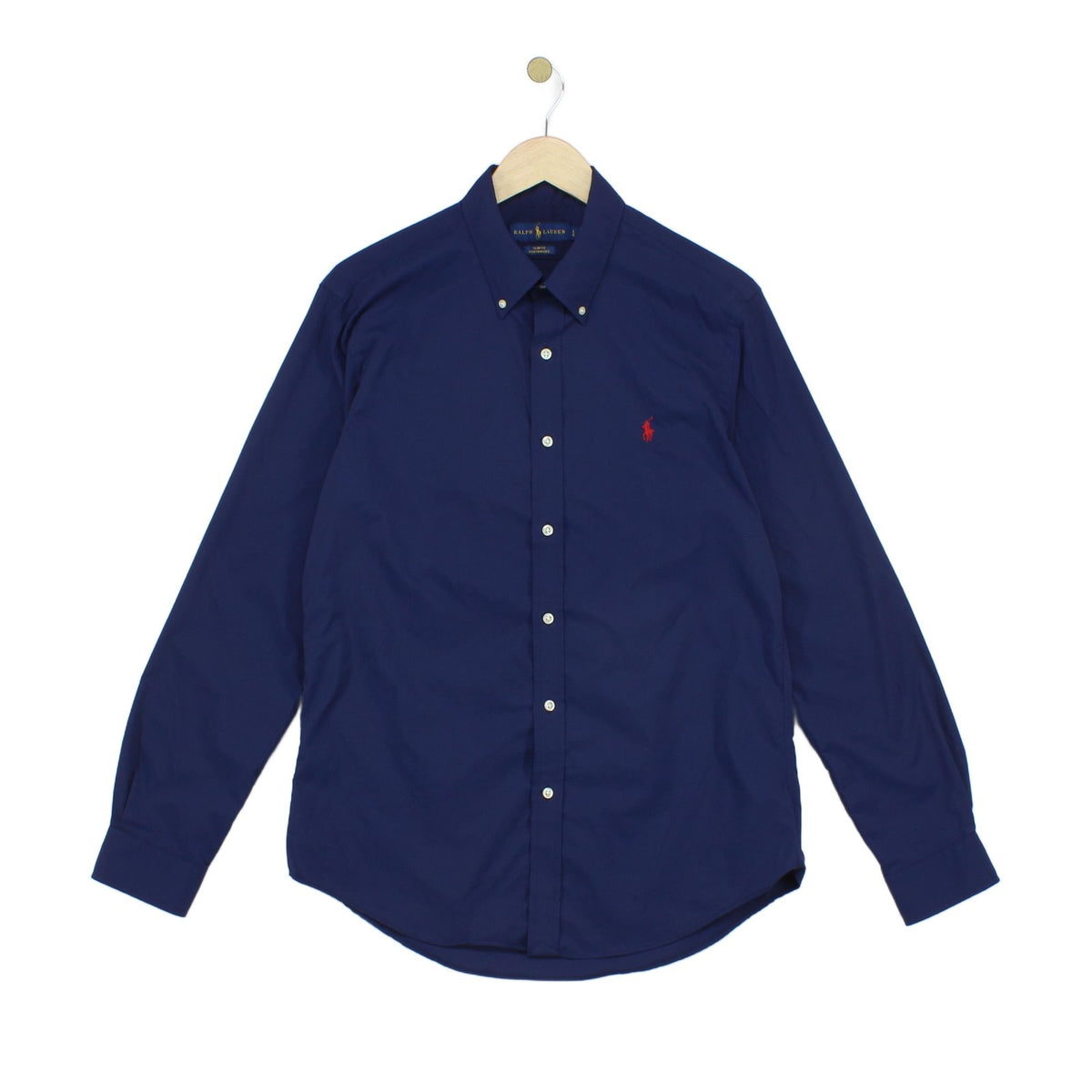 Mens Performance Shirt Slim Fit Button Down